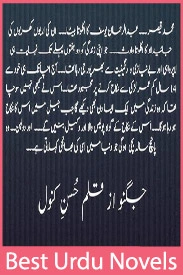 jugnu novel by husny kanwal